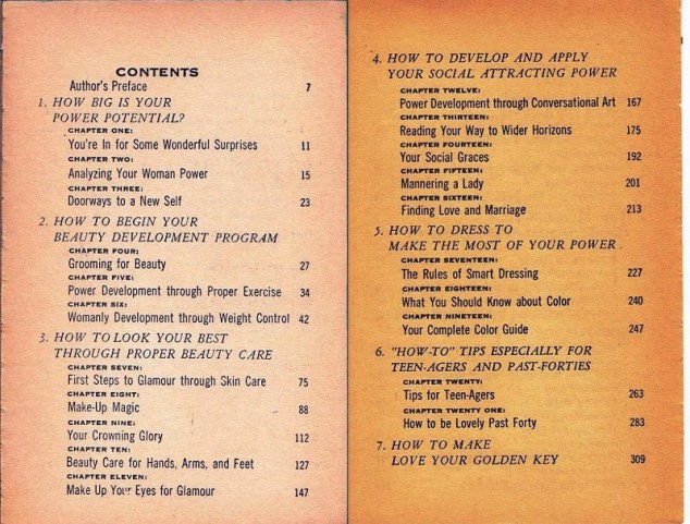 Your power as a woman contents