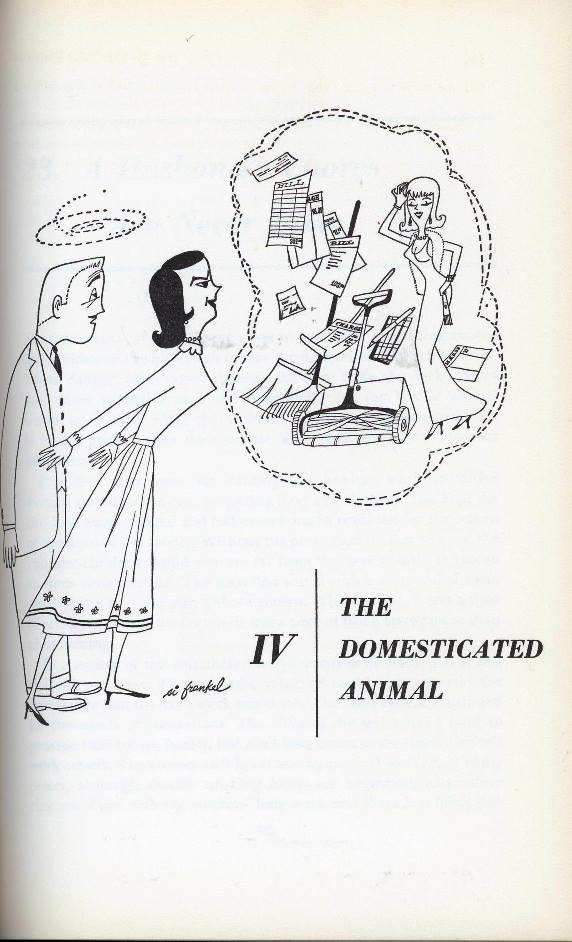cartoon about men as domesticated animals