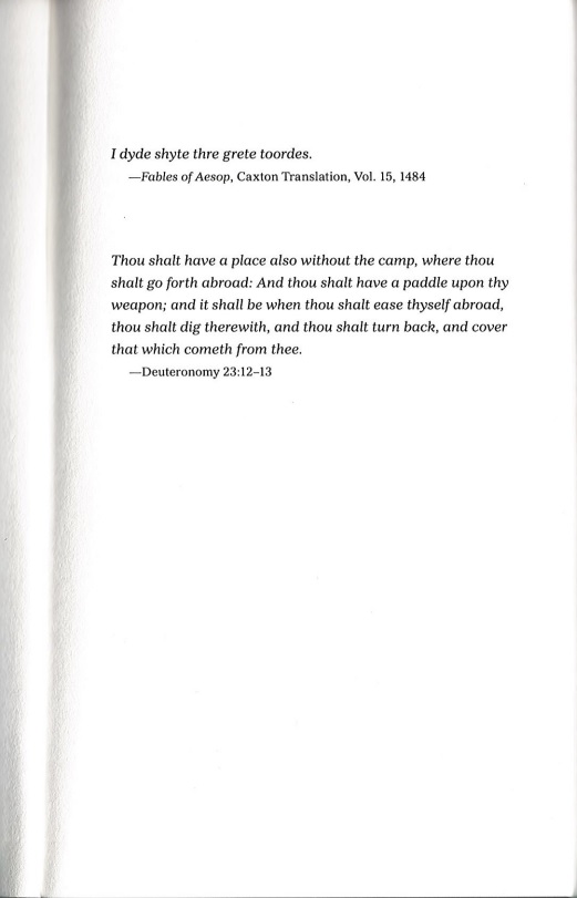 How to Sht in the Woods