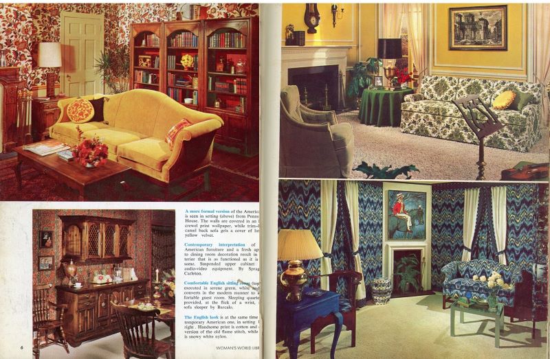 living rooms and patterns