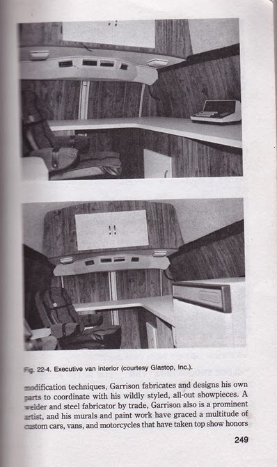 Executive van interior