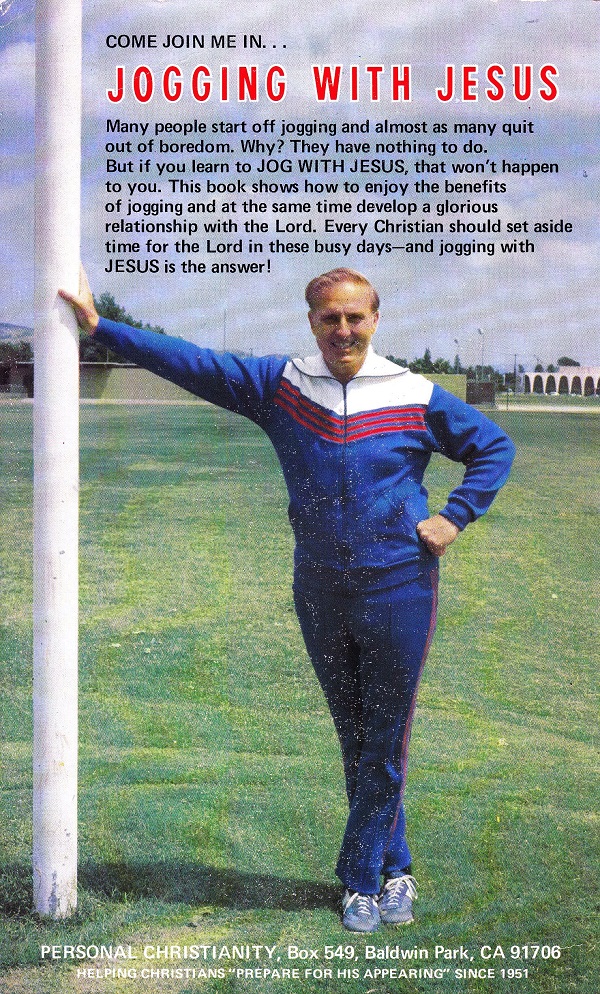 Jogging with Jesus back cover