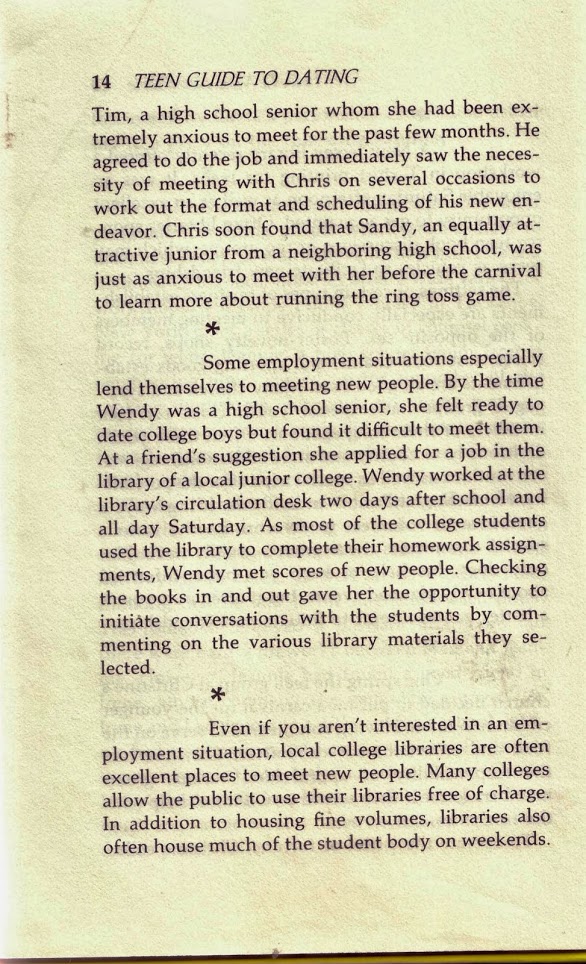 Teen Guide to Dating excerpt