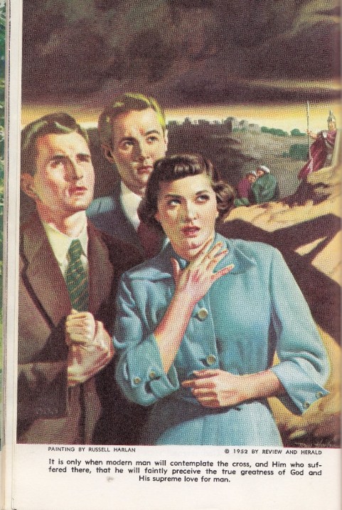 people looking afraid