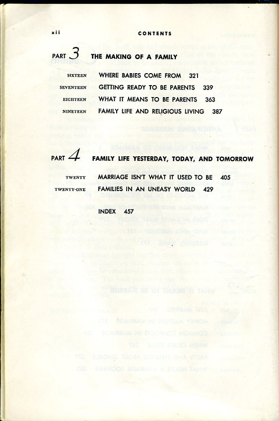 When You Marry contents