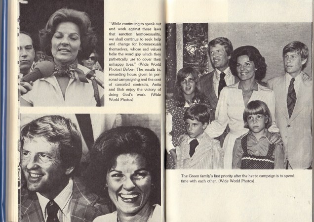 Anita Bryant speaks out on homosexuality