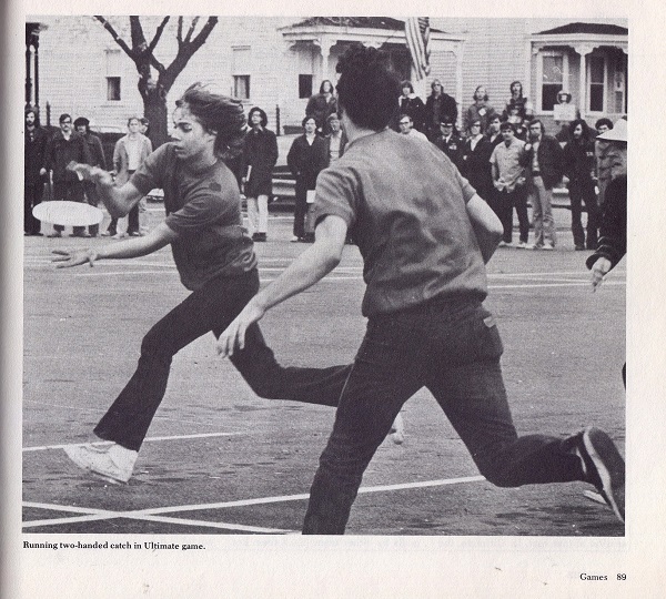 Frisbee Ultimate game