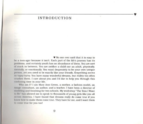 Teen I Want to Be introduction