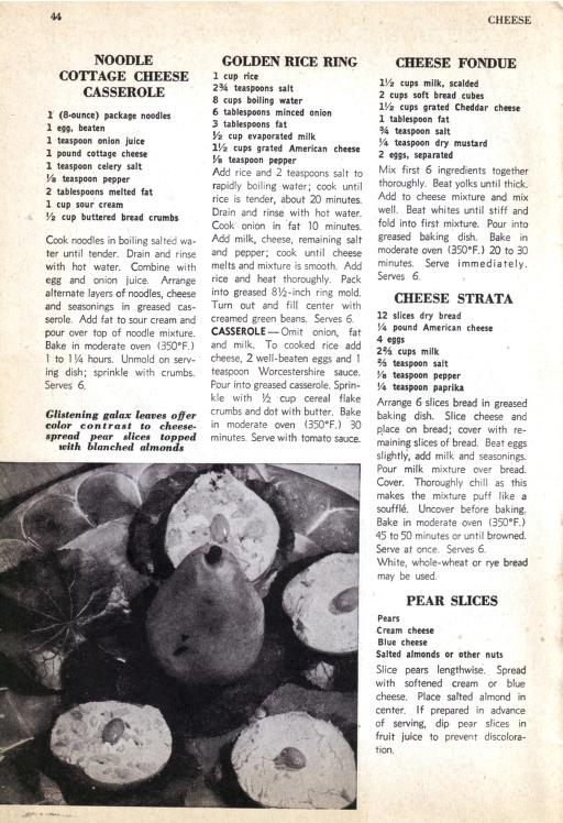 Noodle cottage cheese