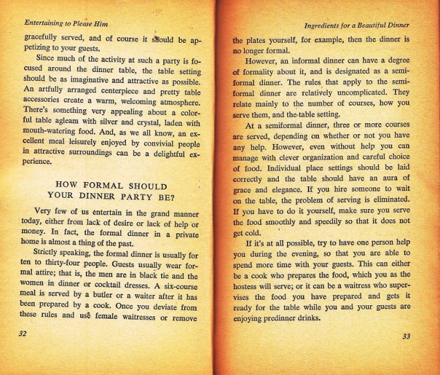 How formal should your dinner party be?