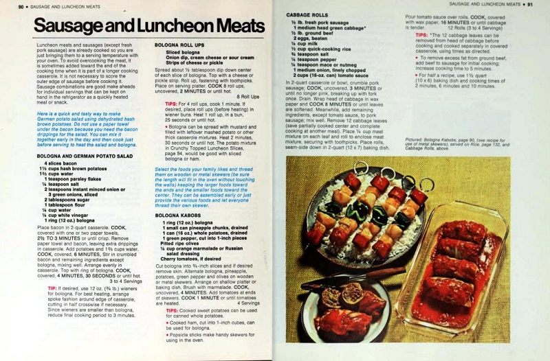 Sausage and luncheon meats