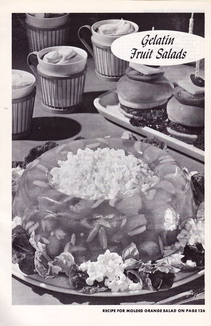 cottage cheese and orange salad mold