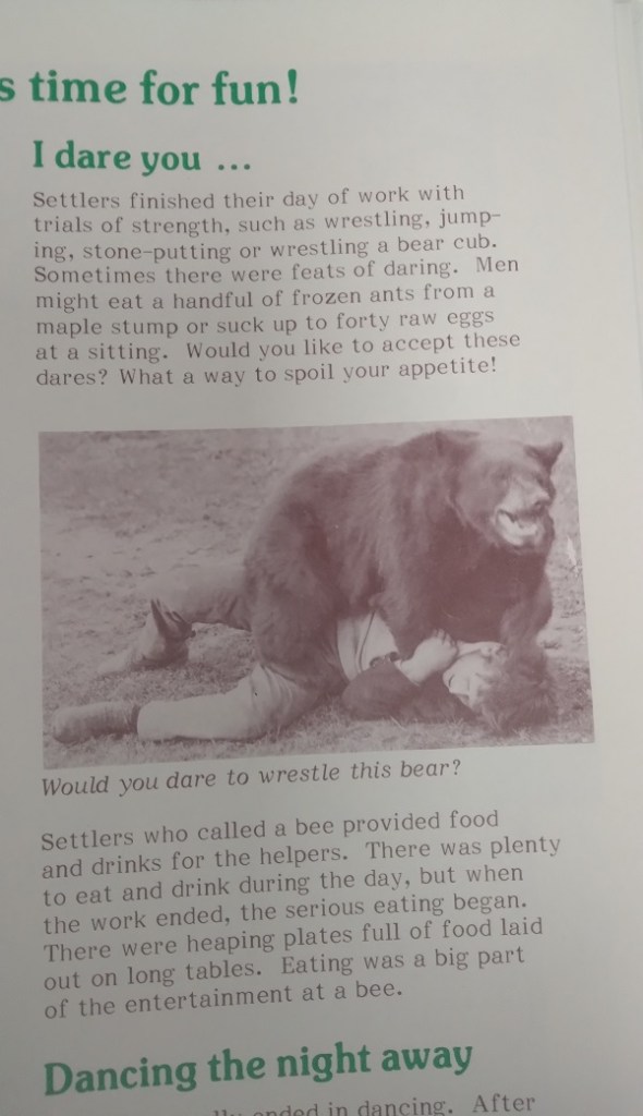 bear wrestling