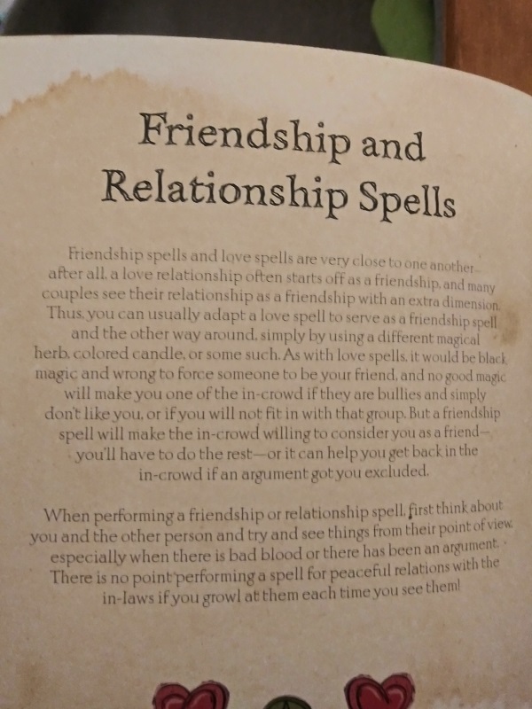 Friendship and Relationship Spells