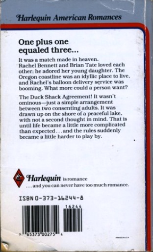duck shack agreement back cover