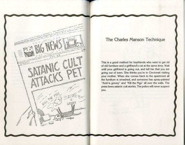 Charles Manson technique