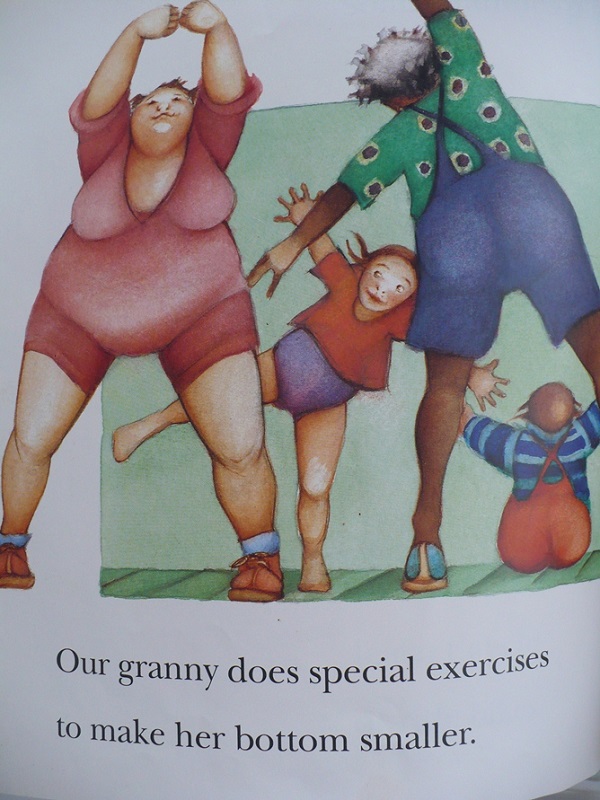 granny does exercise