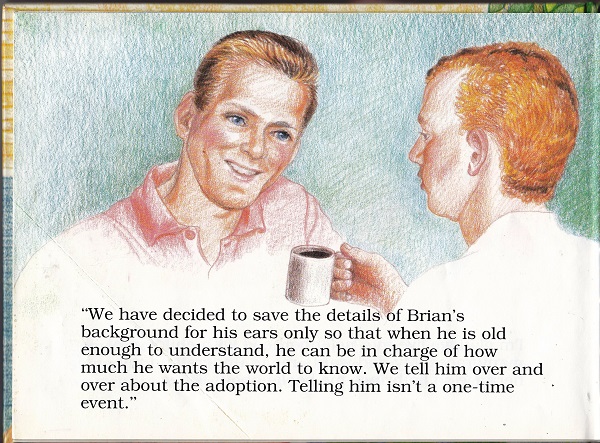 giving Brian the details