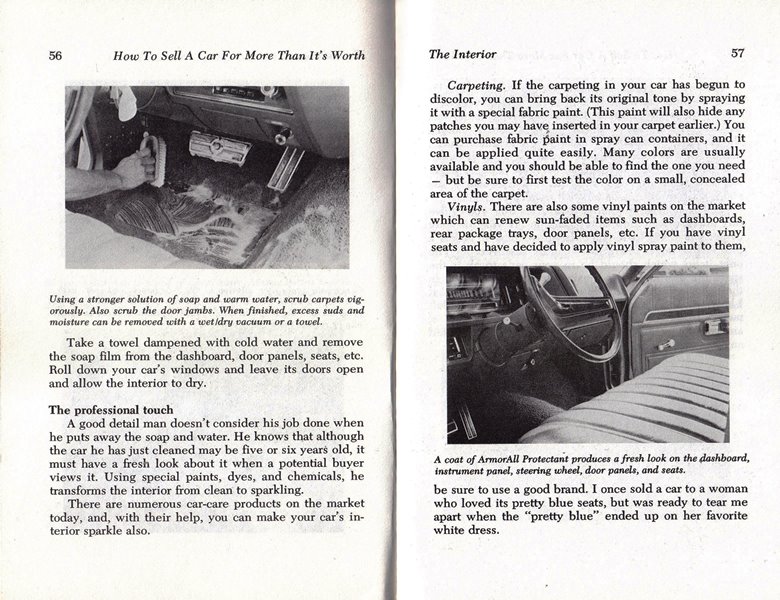 cleaning your car's interior